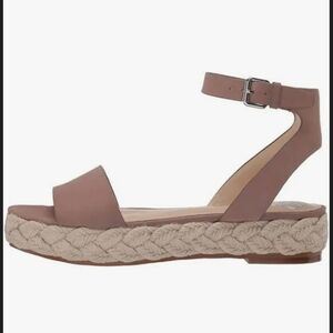 Vince Camuto Defina Leather Espadrille Sandals In Tan Size 7